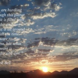 Sunrise:RobBell quote